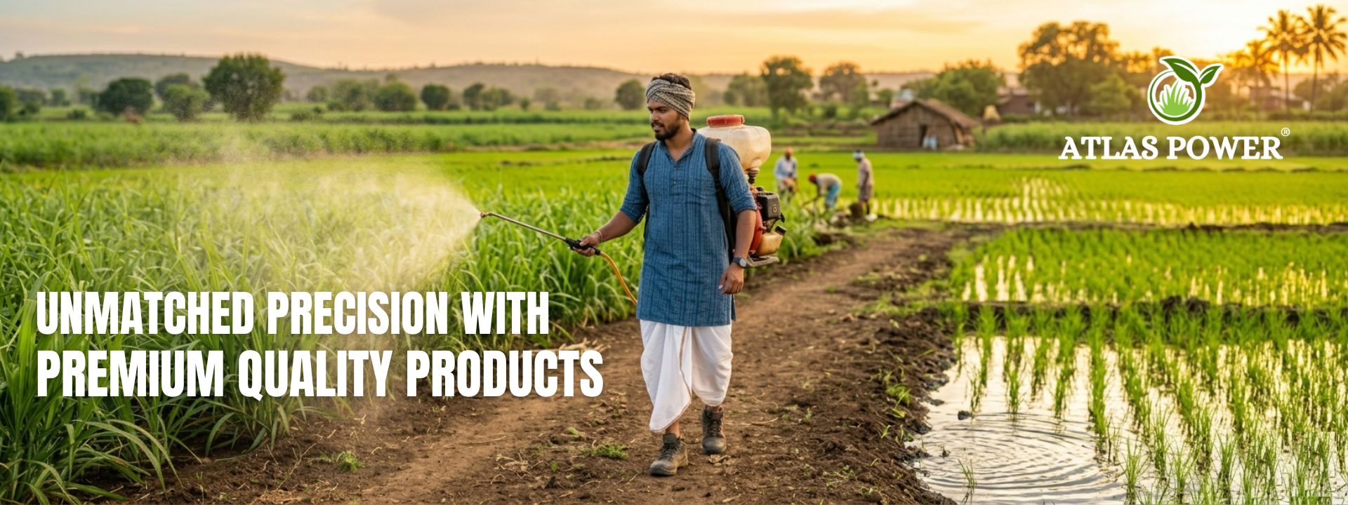 Atlas Power Premium Backpack Power Sprayer – Unmatched Precision with Premium Quality Products for Indian farmers